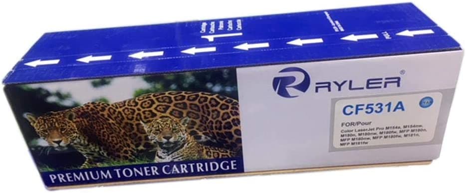 Ryler Compatible Toner Cartridges For HP CF531A CYAN